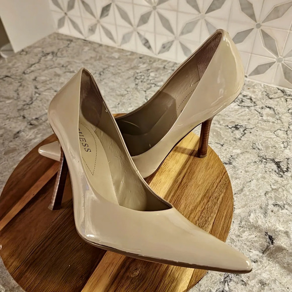 Guess Nude Heels Women's Size 10 - Picture 11 of 12